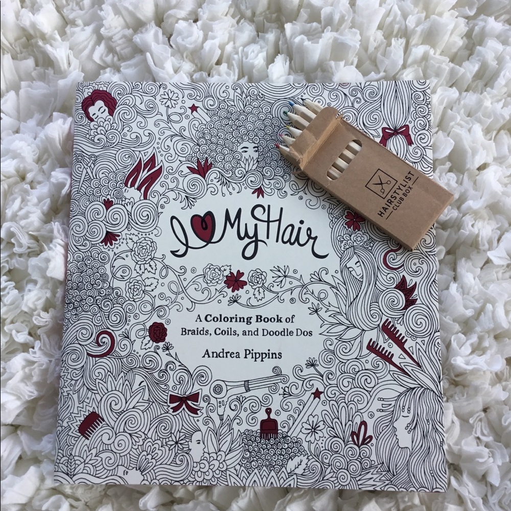 Hairstylist coloring book